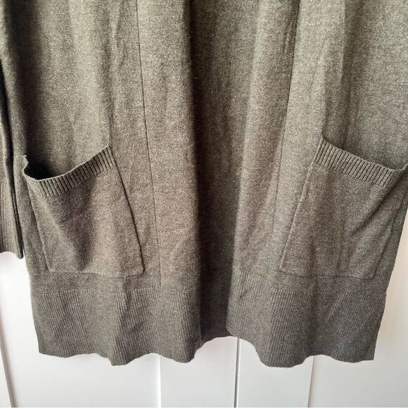 Pink Clover Stitch Fix women's Cardigan Green Open‎ Front Sweater small NWT - Picture 6 of 11